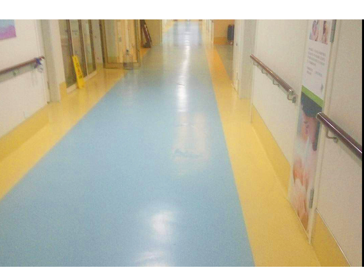 Enma Enma Dense Commercial Roll Elastic Floor Manufacturer 2mm School Hospital PVC Plastic Floor Adhesive