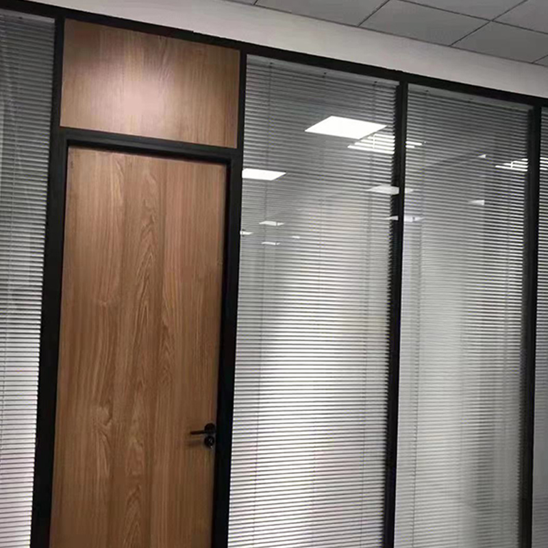 Customized aluminum alloy high-density partitions for office glass partitions, conference rooms, and office building partitions