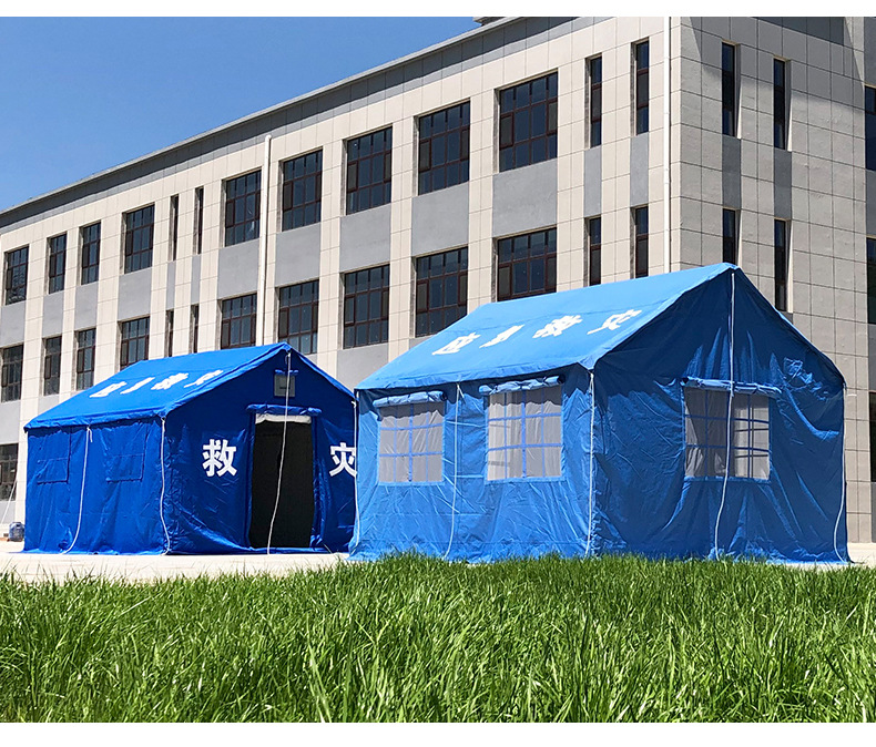 Customized standard for disaster relief tents Outdoor emergency rescue tents Customized civilian flood control and rescue tents