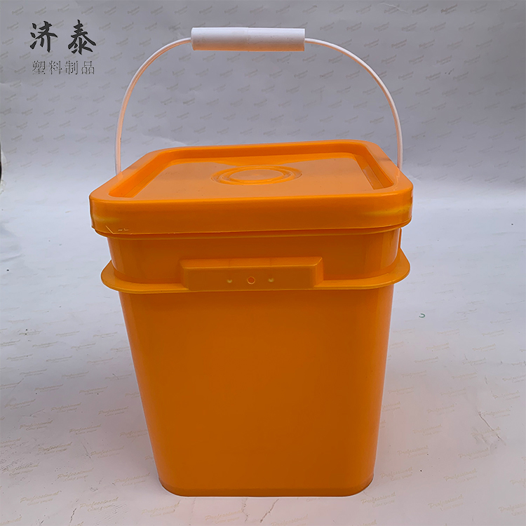 Jitai Waterproof Coating PP Plastic Bucket Cap Plastic Cylinder Glue Water Bucket Coating Plastic Bucket Manufacturer Wholesale