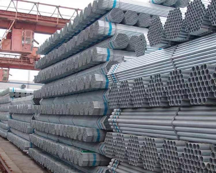 Wholesale hot-dip galvanized steel pipe Q235B D15- DN250 fire pipe dn15 * 1.4 vegetable greenhouse pipe by manufacturer