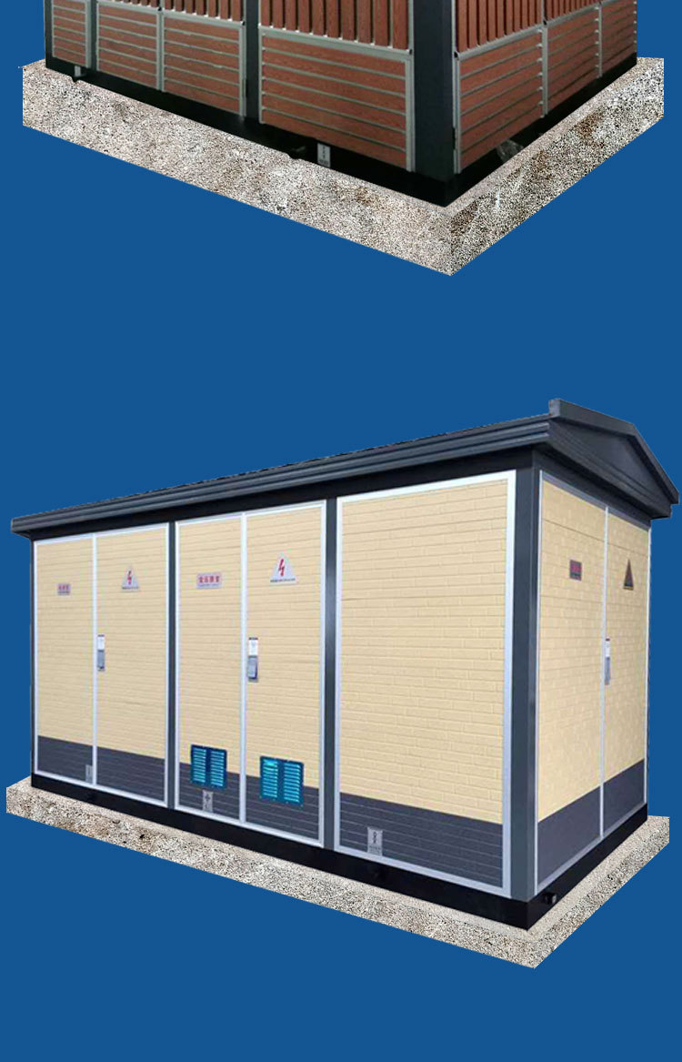 European style transformer YB1 box transformer pre installed outdoor box substation combination type Lixiong Electric Factory direct sales