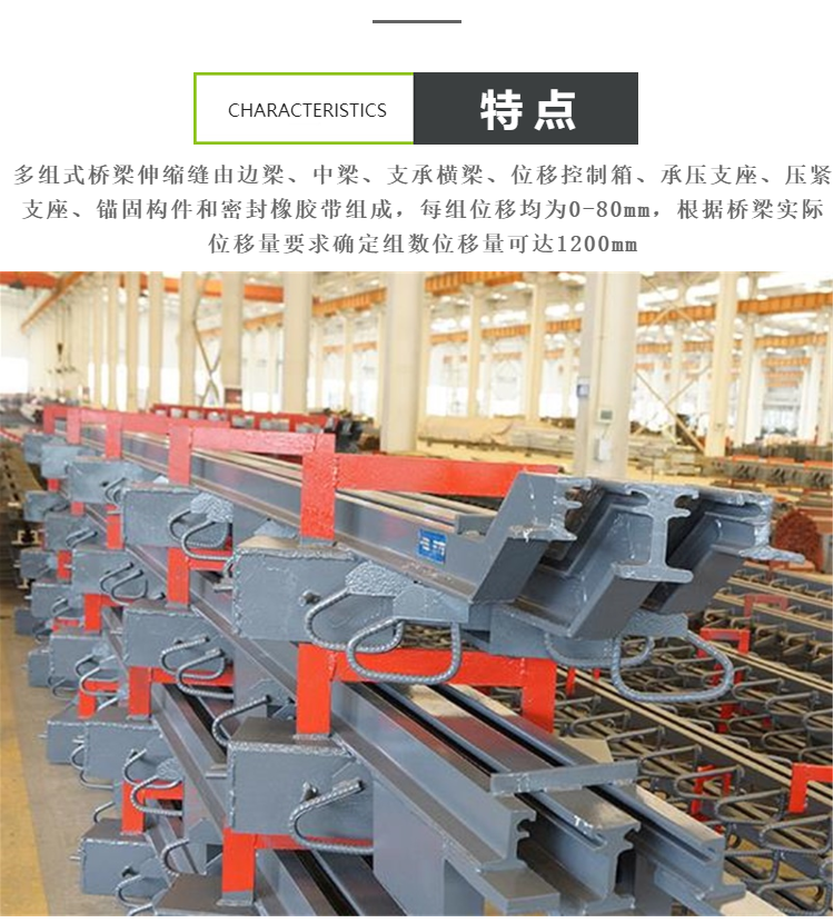 Unit price for installation and construction of fd80 expansion joint expansion device d40 d160 highway bridge d80