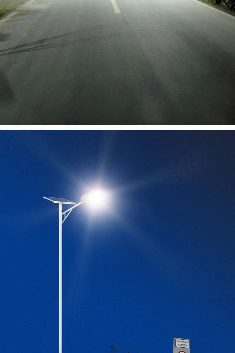 Solar outdoor light, new rural street light, fully automatic switch, household courtyard light, 3-meter high pole light