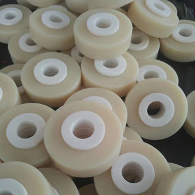 Lansheng wear-resistant strength, large weight, light supply, industrial H-type groove wheel, MC track wheel, nylon pulley