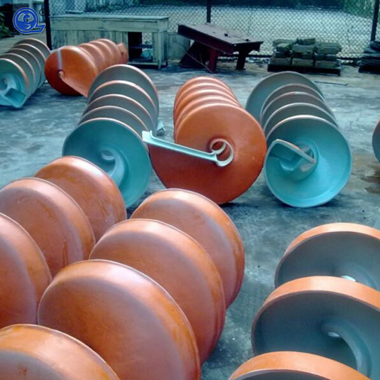 Mineral fiberglass quartz sand coal slurry separation rotary water washing tailings gold washing spiral chute 77-12 940mm