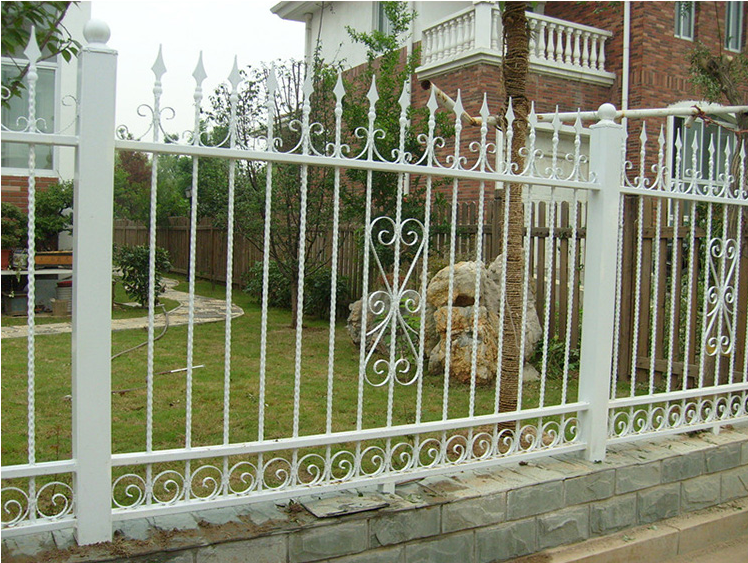 Shi Teng Qiu Mo Ma Steel Cast Iron Guardrail Villa Gate Fence Iron Art Fence Cast Iron Courtyard Wall Plating Fence