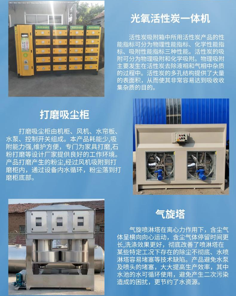 RCO catalytic combustion waste gas treatment equipment activated carbon adsorption desorption incinerator