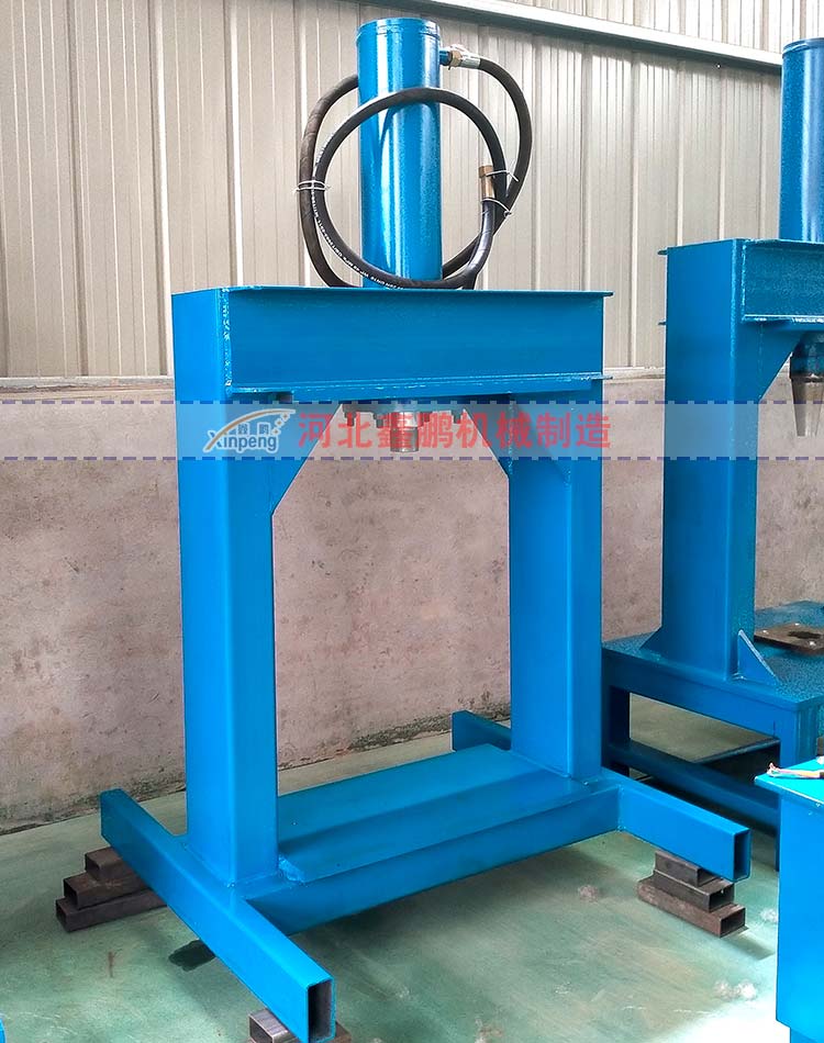 10 ton single column press four column small hydraulic press Drink can cow dung briquette