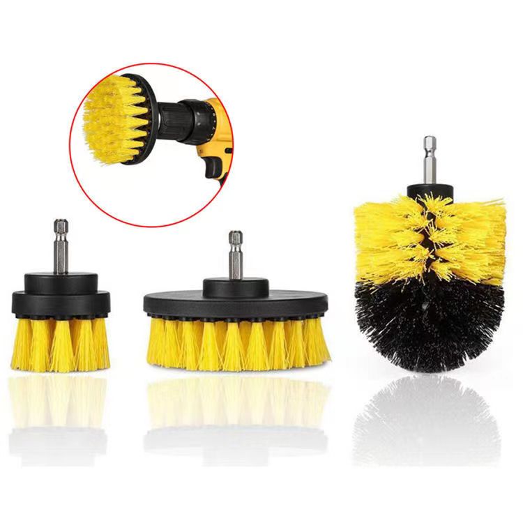 Electric drill cleaning, brushing, polishing, polishing, grinding, disc ceramic tile, floor tile, wheel hub, kitchen bathroom, floor brush, cleaning brush