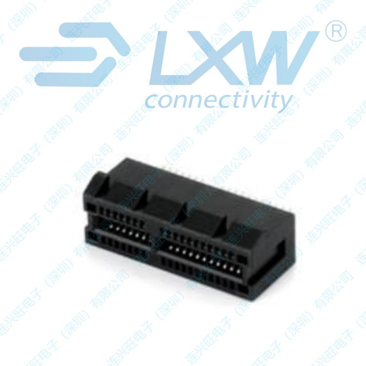 PCI-E插槽连接器 替代APH 36-164P 夹板 国产化金手指连接器件