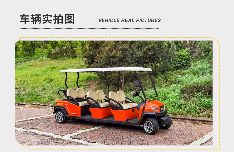 Short term rental/sale of electric four-wheel 2, 4, 6 golf cart sightseeing Tour bus service house seeing shuttle