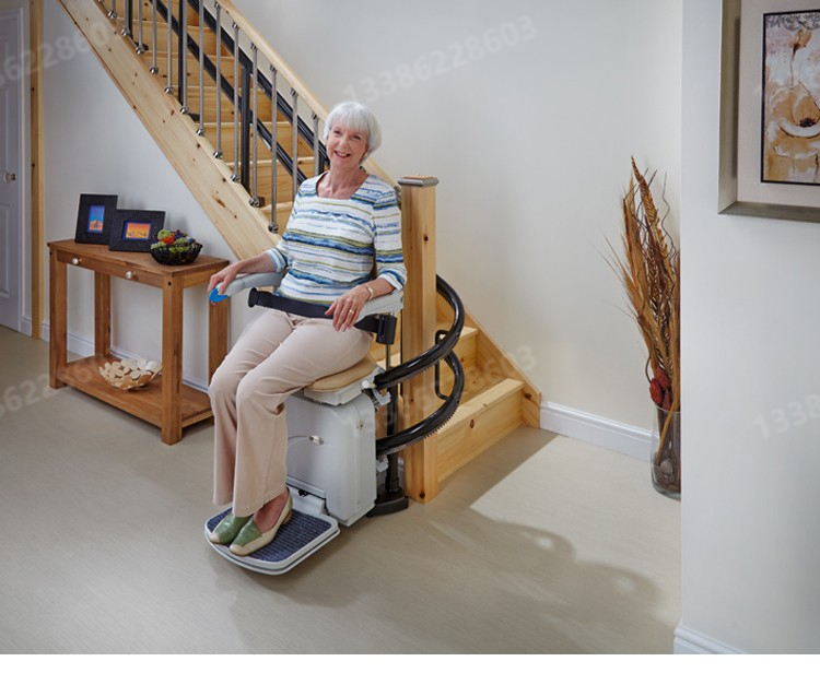 Elderly Lift Staircase Chair Climbing Staircase Artifact Seat Elevator 【 Color Option 】 Rotating Staircase Lift Chair