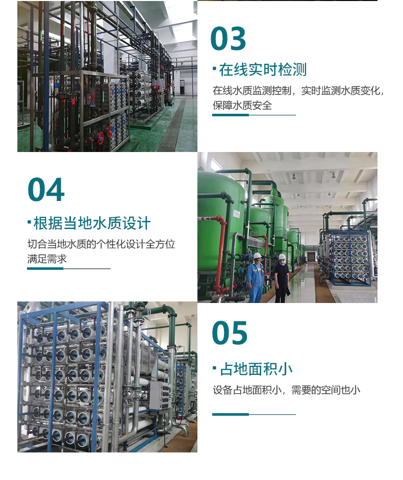 Manufacturer customized high desalination rate water treatment system edi deionized desalination water treatment equipment