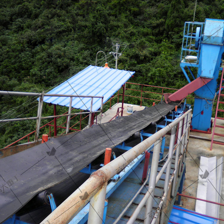 DTII type mining belt conveyor, Yingda Heavy Industries grain bin feeding belt conveyor