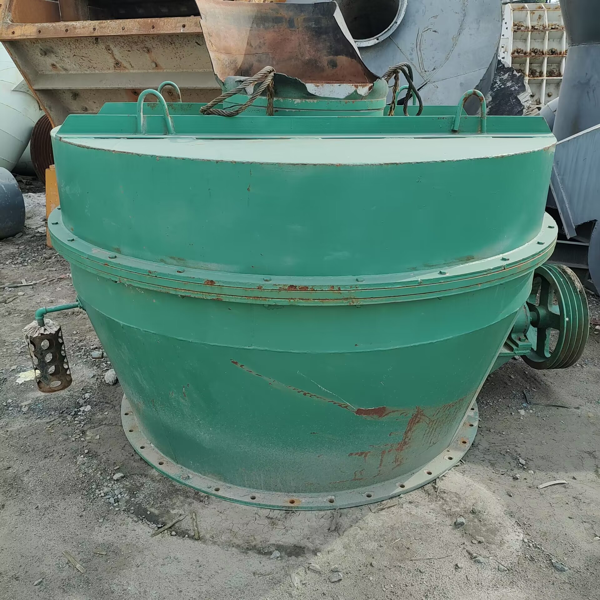 Used Zhuojie 5R gypsum grinding machine 4125 Raymond machine 80-400 mesh talcum powder mill
