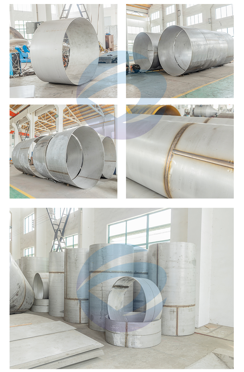 Dongrun Stainless Steel Cylinder Cone Customized Tank with High Strength and Corrosion Resistance Supplied by Manufacturers for Processing