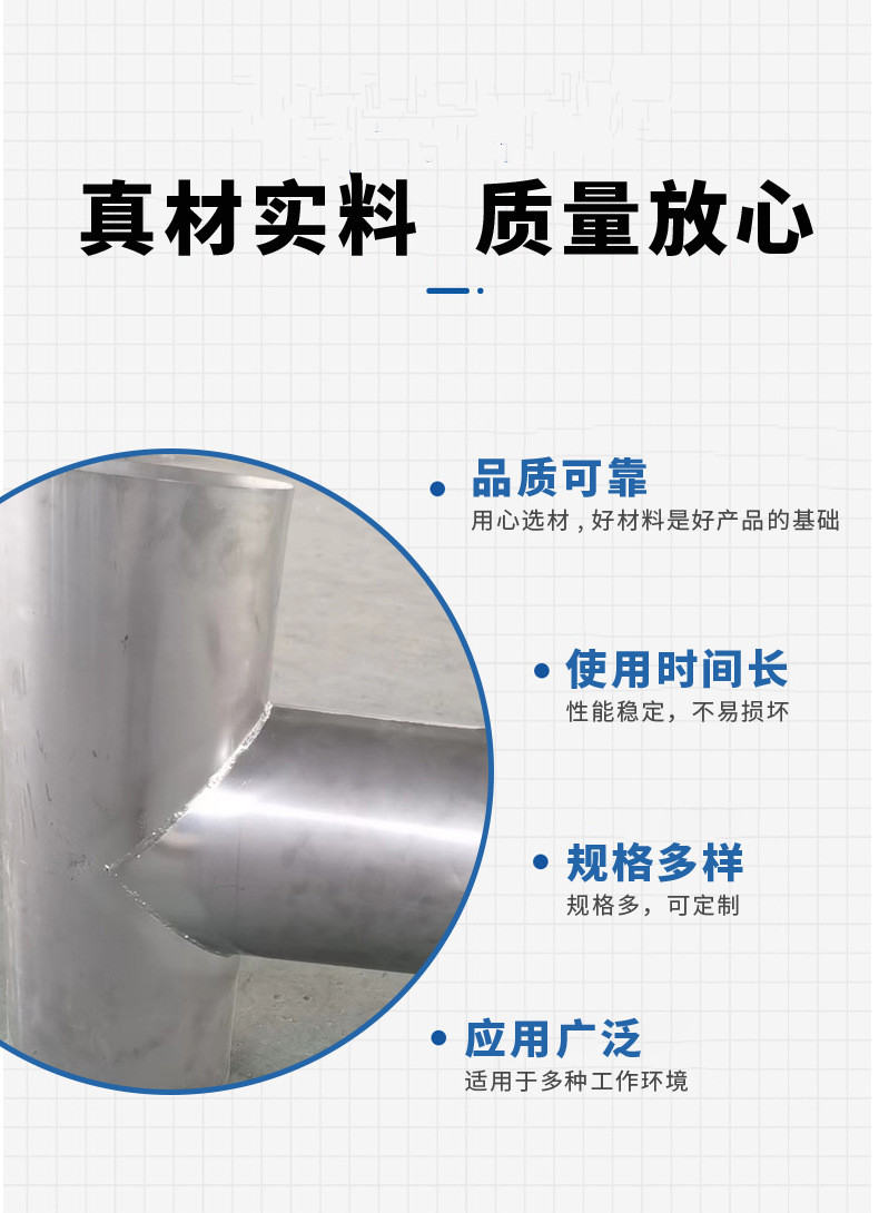 Tano equal diameter steel A105 alloy 10CrMo910 carbon steel 16Mn high-pressure welding 45 degree seamless diagonal tee