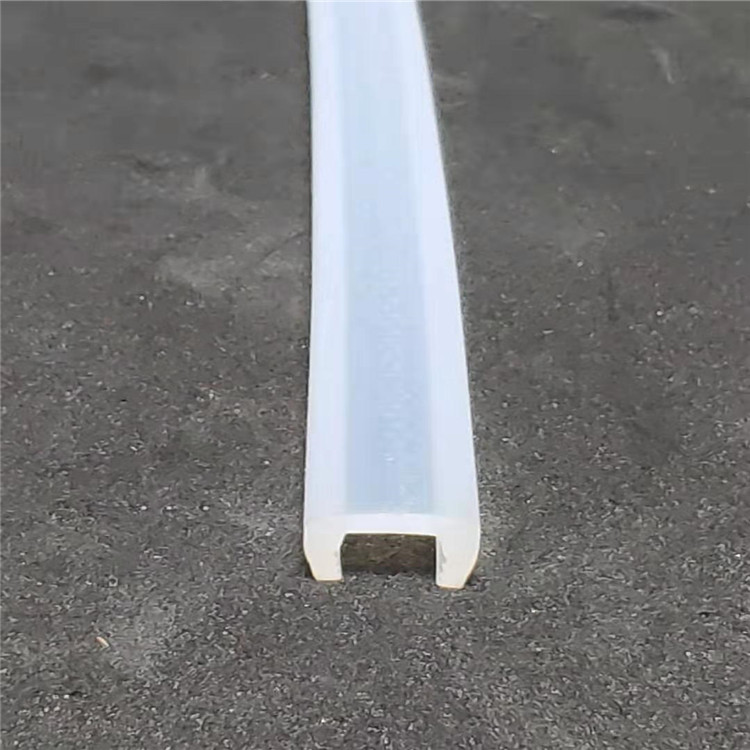 U Transparent edge banding frameless glass window door windproof sealing strip silicone sealing strip edge protection silicone strip