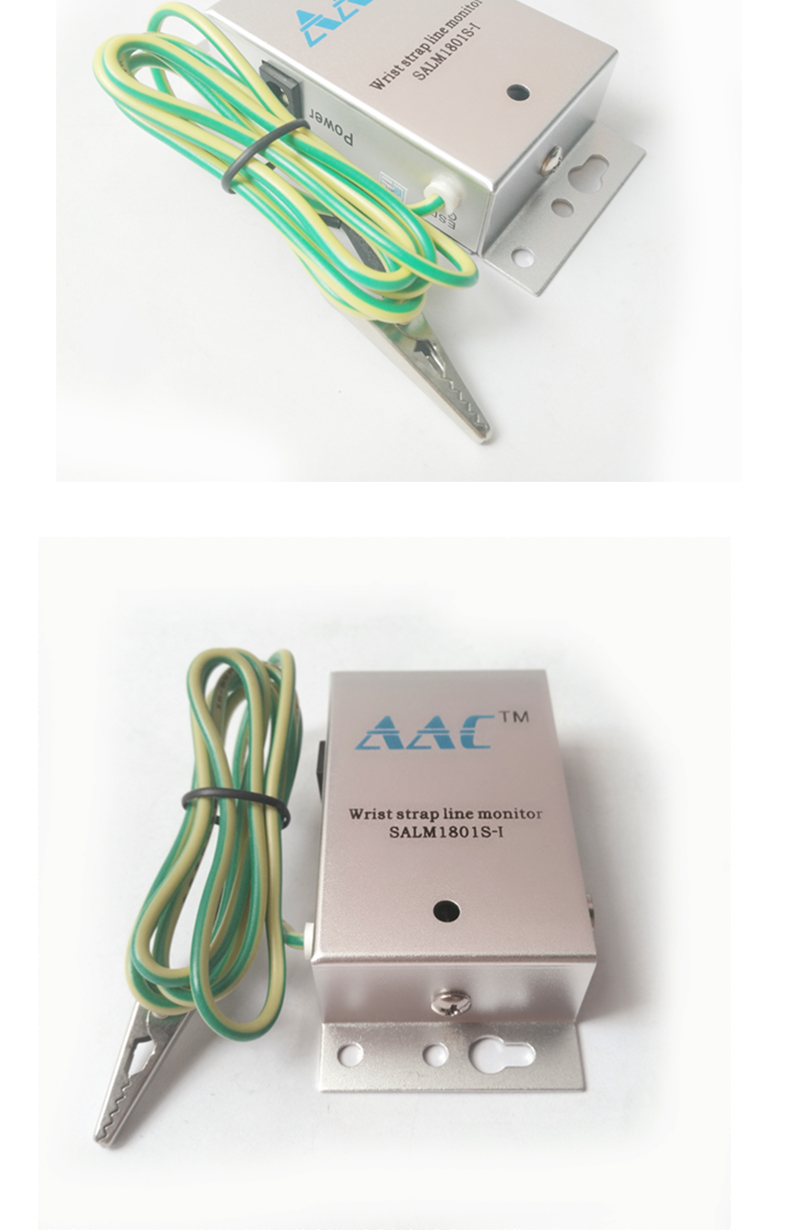 AAC-SALM1801S-I Antistatic Wrist Strap Online Monitor Electrostatic Wrist Strap Grounding Alarm