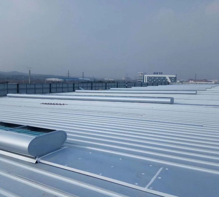 Feiguan Customized Installation of Ventilation Skylight Steel Structure Roof Ventilation Building Long Smoke Exhaust Skylight