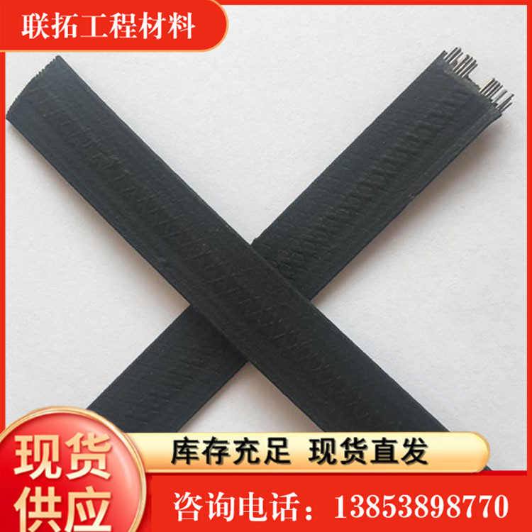 Liantuo bidirectional grid steel plastic composite geogrid glass fiber steel plastic grid