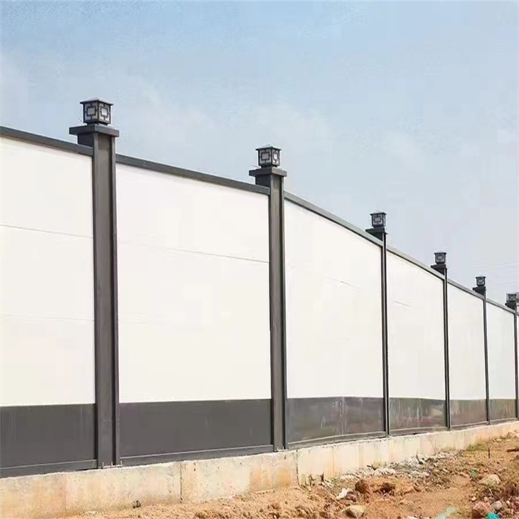 Steel structure prefabricated enclosure construction site construction building enclosure municipal road isolation safety protection