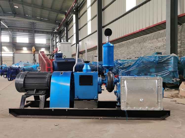 Yuzhou Machinery BW150 Horizontal Triplex Reciprocating Single Cylinder Mud Pump with Eight Different Flowrates and Pressures