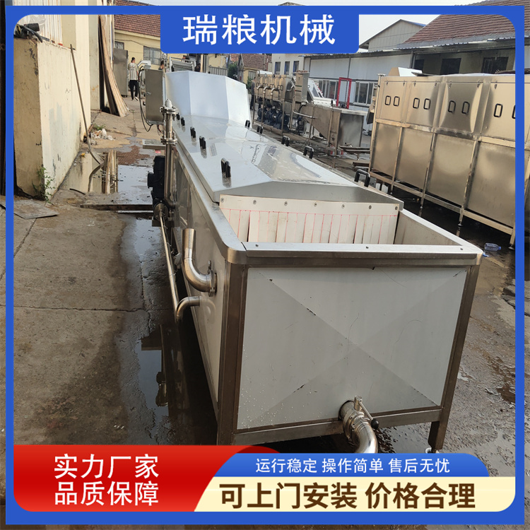 Quail egg steaming, boiling, blanching assembly line Quail processing equipment Chicken feet steaming and boiling machine customization