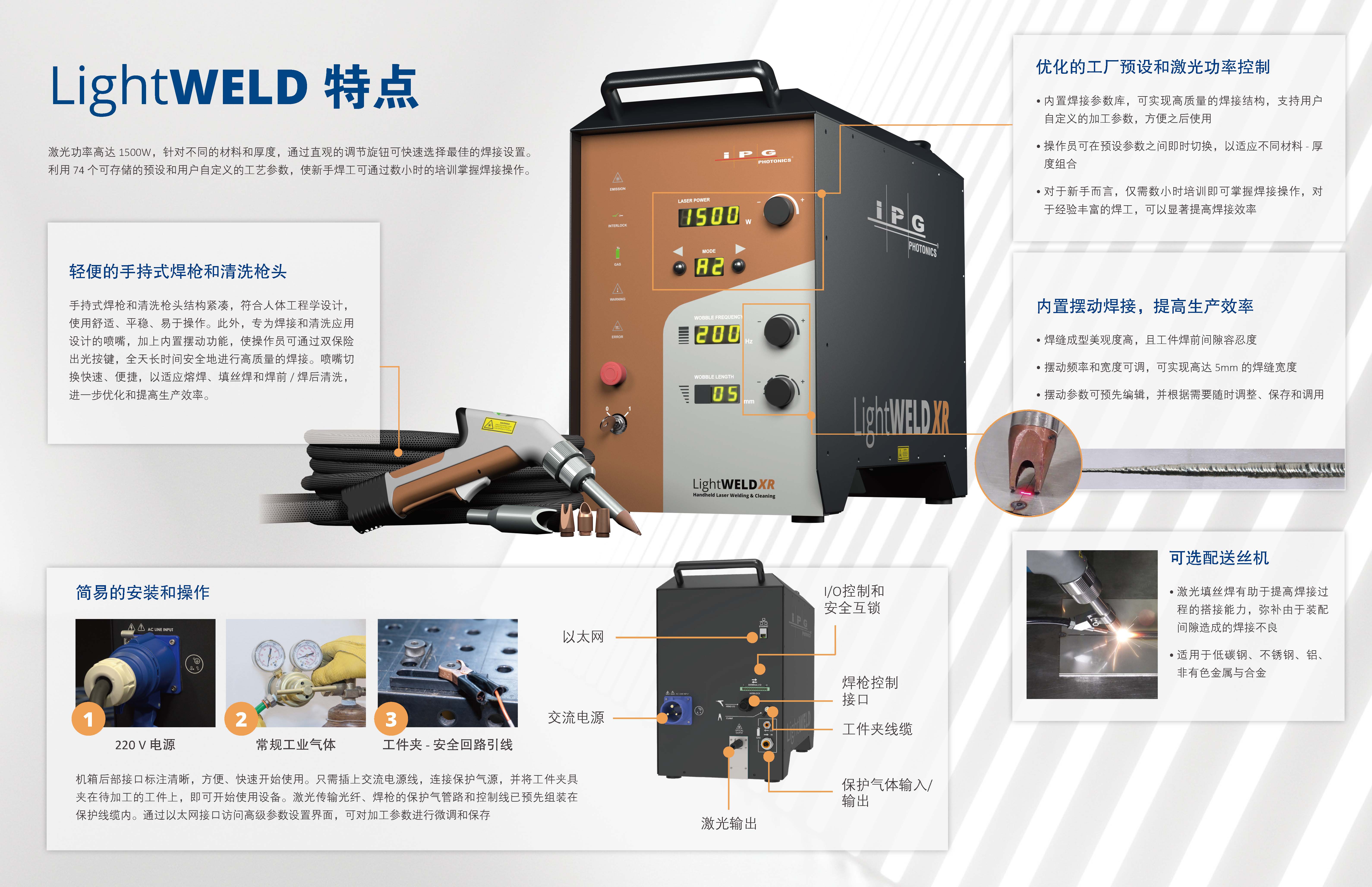 OR LASER handheld laser welding and cleaning all-in-one machine Laser welding machine Welding equipment quality assurance