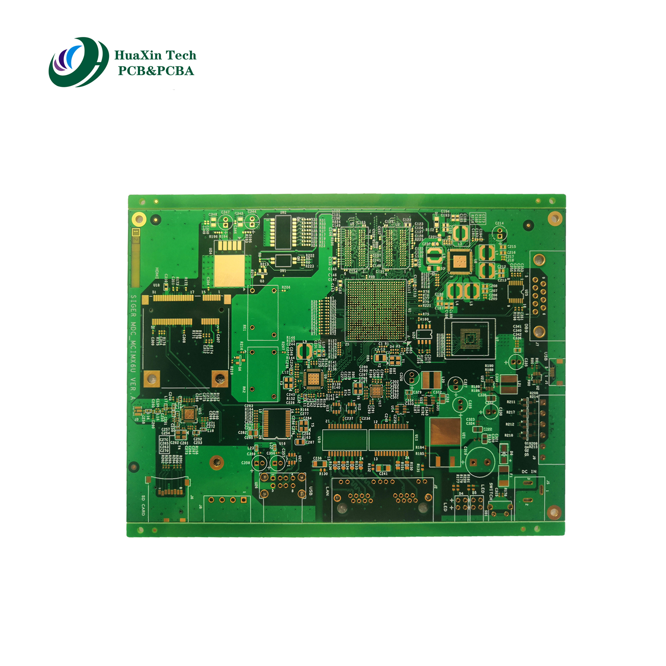 Huaxin Technology's new original Rogers RO6002 5mil high-frequency board PCB sample production in bulk