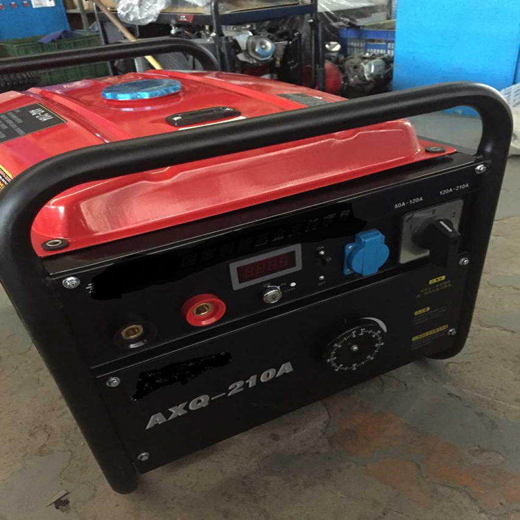 AXQ-210A Gasoline Electric Welding Machine Set 210AJIKE Convenient Electric Start