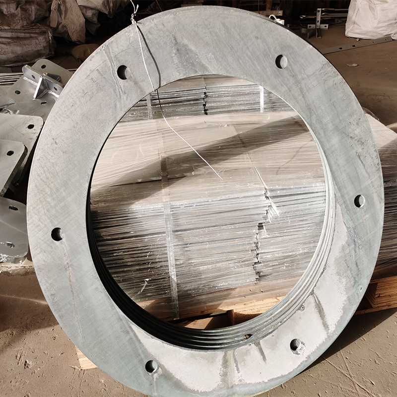 Hot dip galvanized stay wire base, high-speed rail foundation, stay wire anchor plate, stay wire anchor ring, steel plate, stay wire base plate, multiple iron fittings