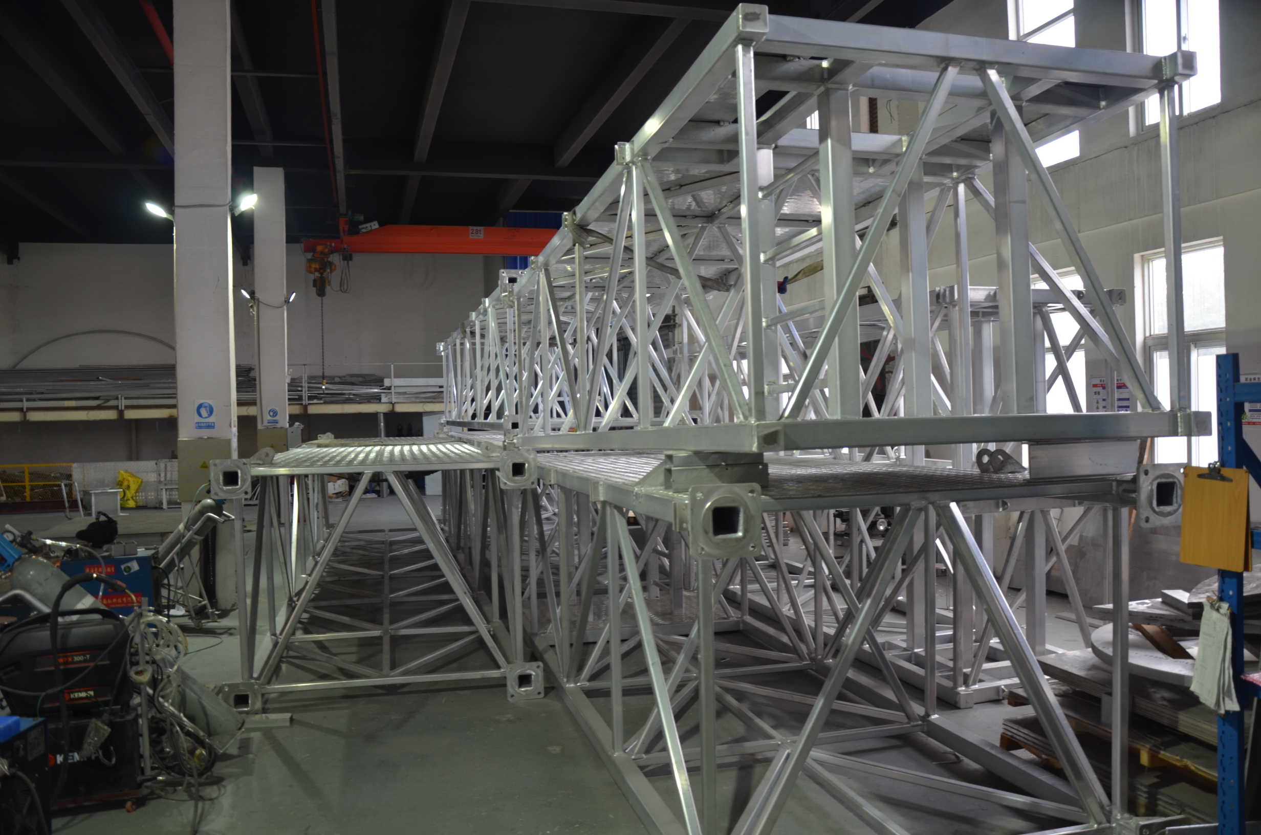 Yunhong Aluminum Alloy Truss Welding Production Professional Welding Manufacturer Free Design Non Standard Customization