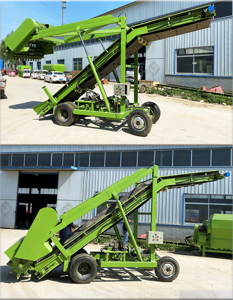 Qingcang Forage Loading and Forage Picking Machine Automatic Grass Picking Machine for Farm Farming High Altitude Grass Material Picking Machine