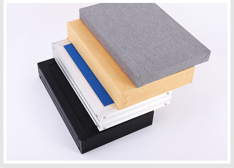 Aluminum frame space sound-absorbing material for exhibition halls, sports venues, auditoriums, indoor ceilings, suspended ceilings, decorative sound-absorbing materials