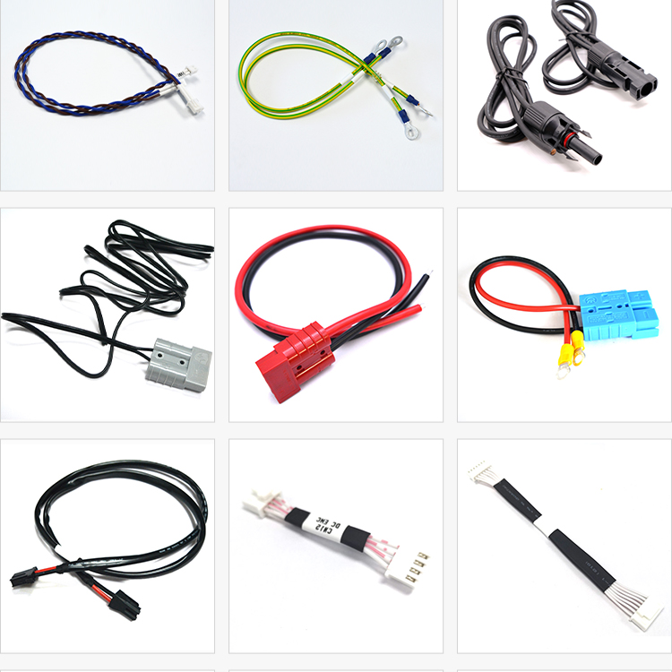 New energy vehicle high-voltage wiring harness ES8-PN energy storage battery low-speed vehicle wiring harness whole vehicle large wiring harness processing customization