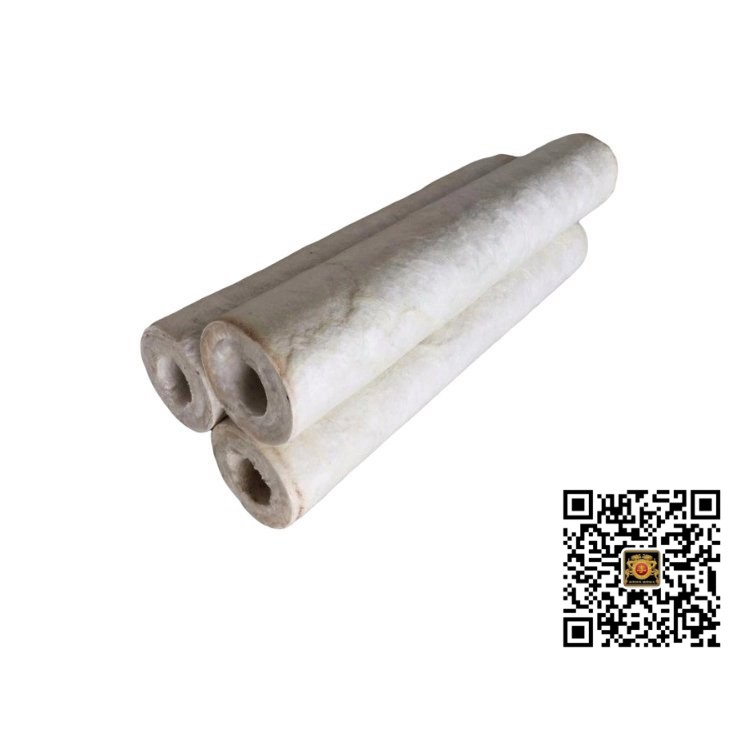 Custom rock wool pipe rock wool composite pipe Aluminium silicate insulation pipe Glass wool pipe shell manufacturer