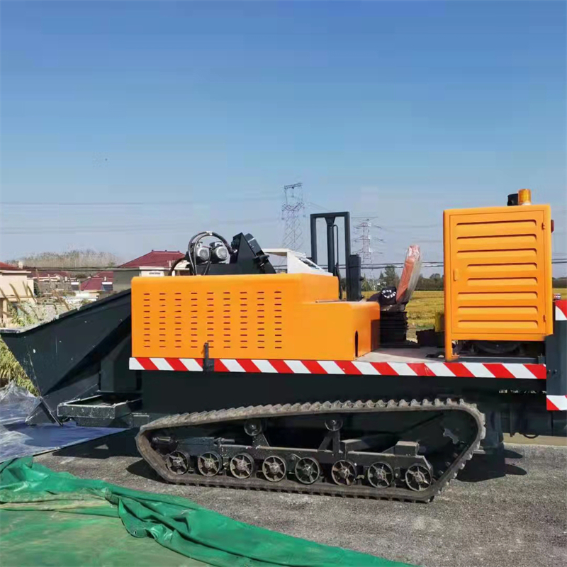 Multifunctional self-propelled shoulder stone sliding film forming machine Beilitong crawler type side ditch cast-in-place lining machine