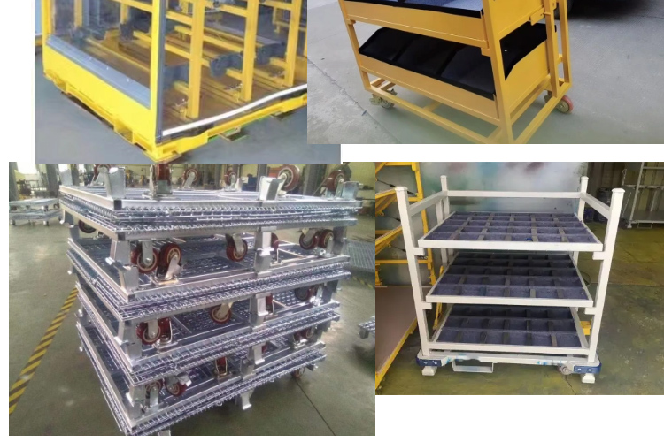 Customized mobile installation form of Shuangshuo intelligent logistics turnover vehicle made of metal material