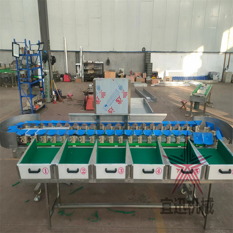 Passion fruit weight sorting machine Mango weighing and grading machine Fully automatic fruit sorting equipment