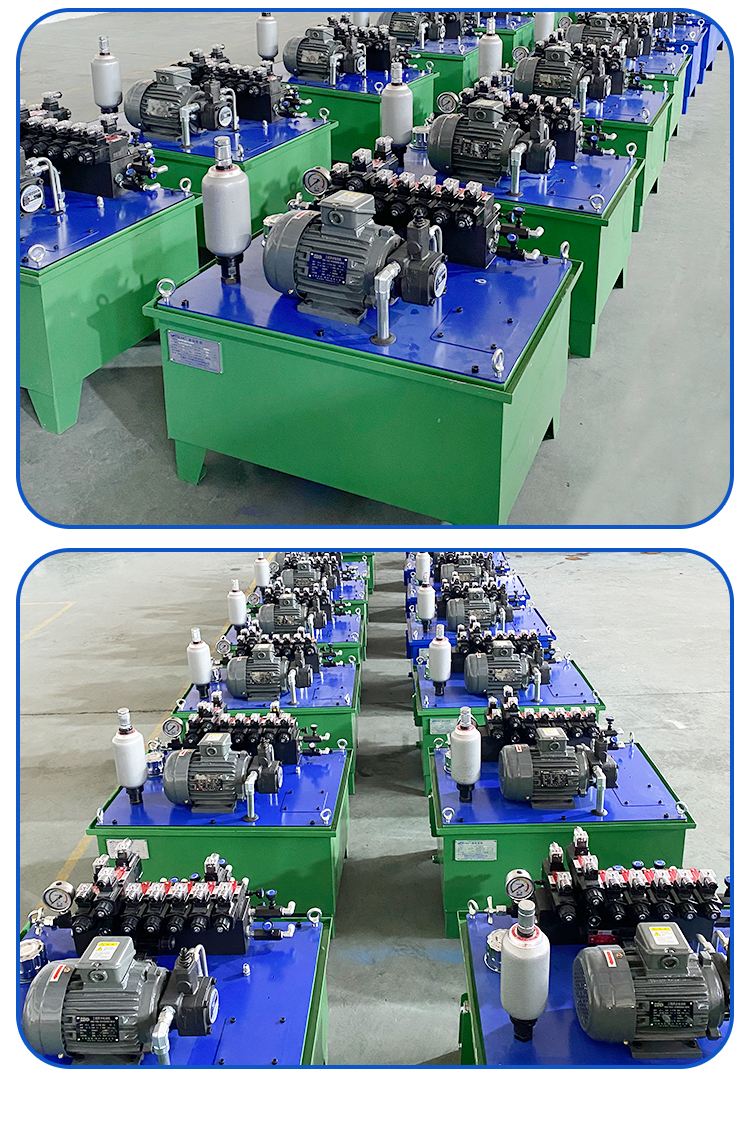 Bearing grinder hydraulic station 150L oil tank made of stainless steel, customized hydraulic system by Huali manufacturer