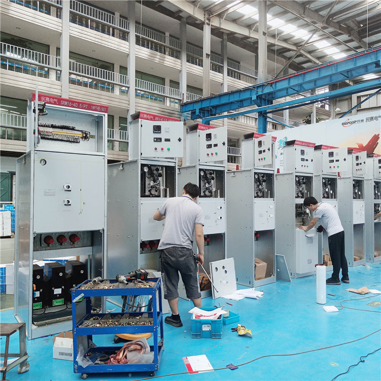 Supply of fully insulated common box inflatable cabinet 10kV high-voltage ring network cabinet, outdoor floor type insulated inflatable solid cabinet