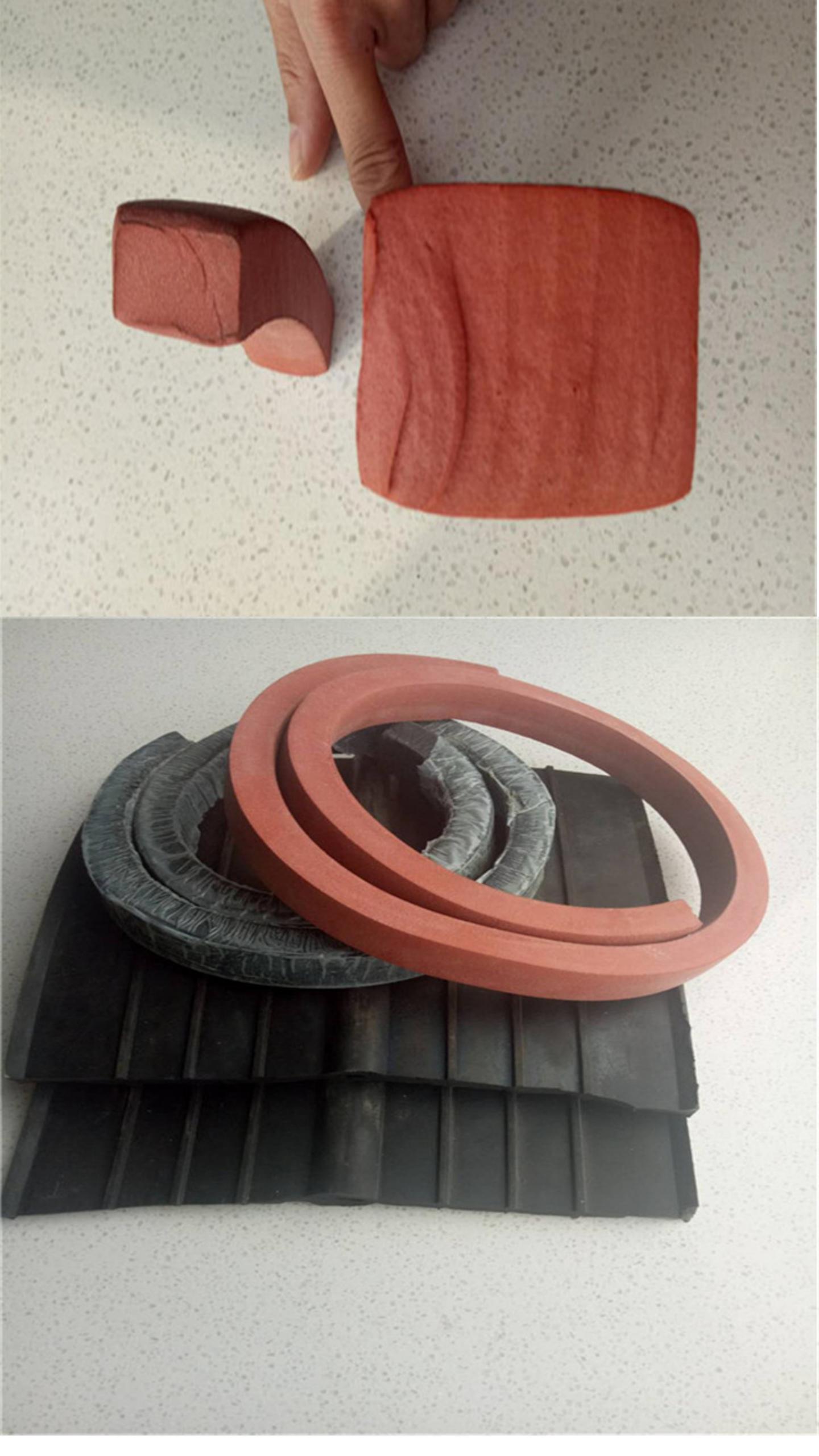 Hongmeng waterstop strip expands when encountering water, putty type elastic product type PZ-400 waterstop rubber strip