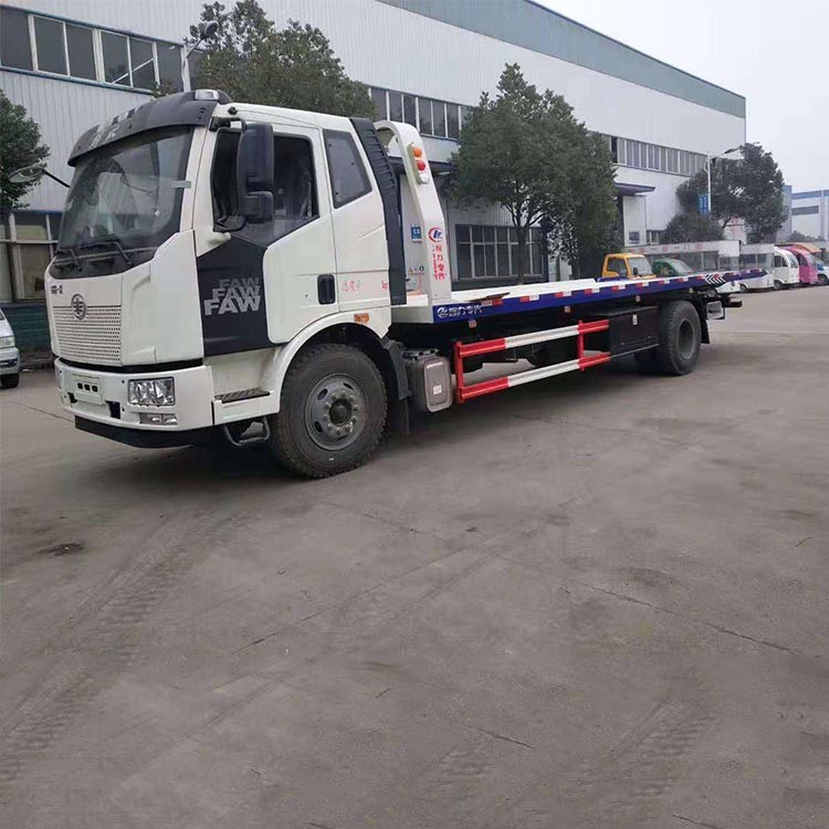 Cheng Liwei Brand Jiefang J6 Obstacle Clearing Vehicle Road Rescue Vehicle Flat One Tow Two Rescue Vehicle Factory Price Sales