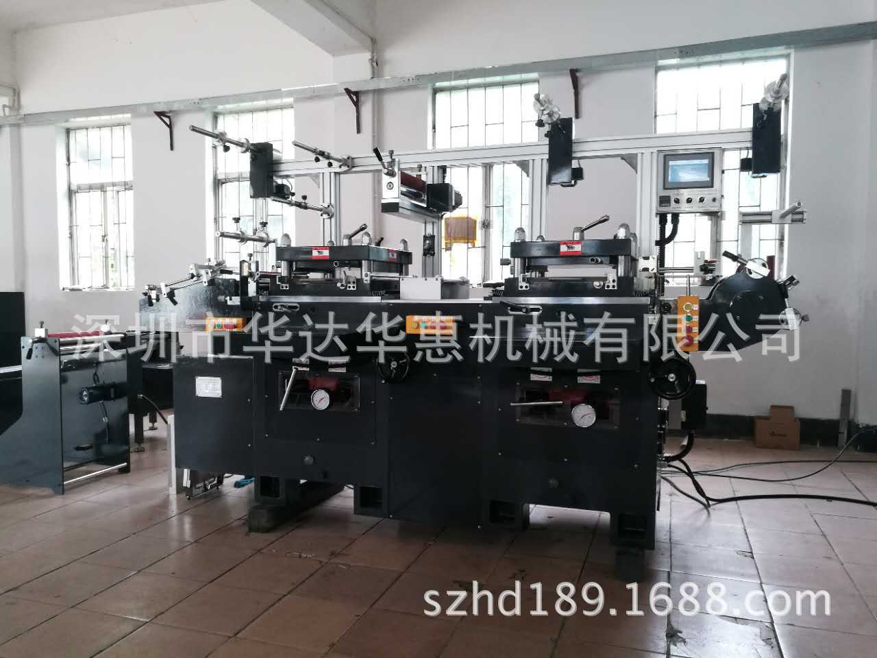 High speed die-cutting machine, hot stamping die-cutting equipment, CNC trademark slitting machine, single seat, double seat manufacturer supply