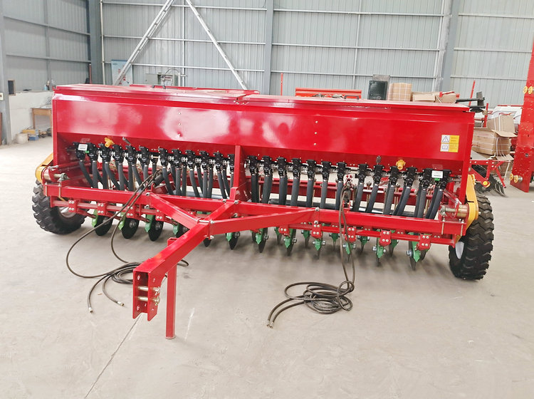 Tractor traction 24 row wheat seeder alfalfa seeder dry rice seeder