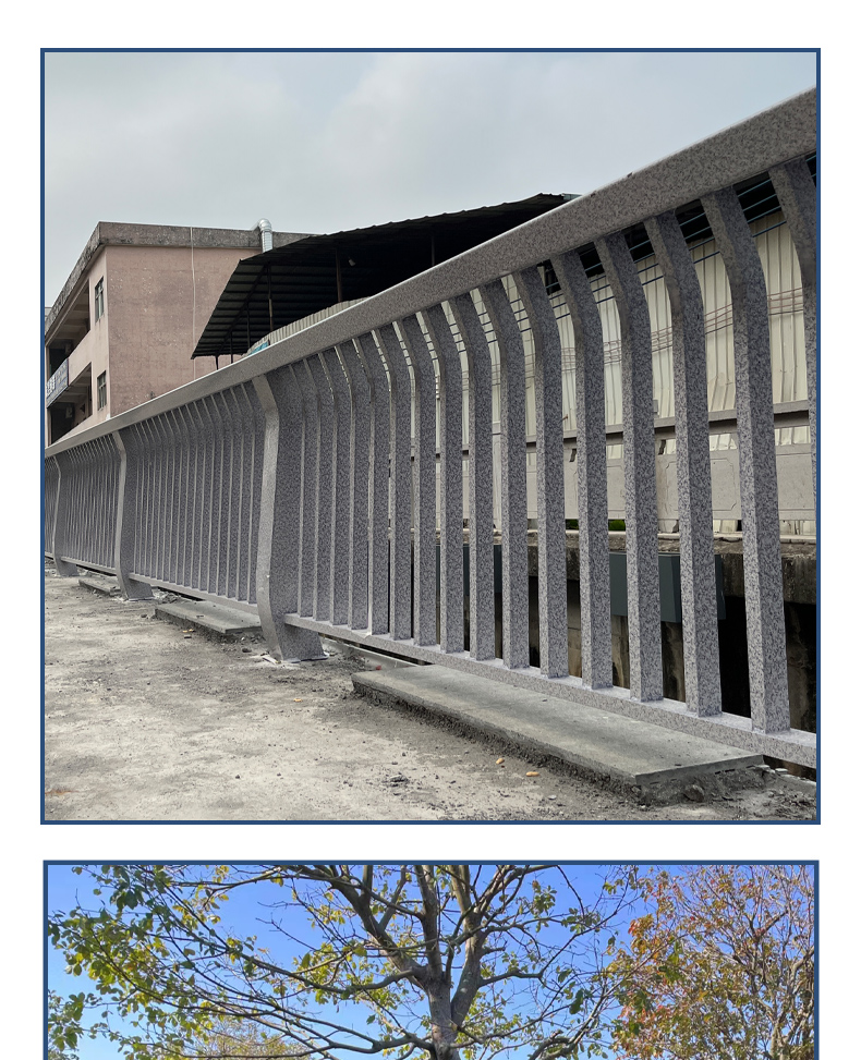 Aluminum Baihui Aluminum Alloy Guardrail Outdoor Garden Courtyard Fence Balcony Villa Peripheral Isolation Railing