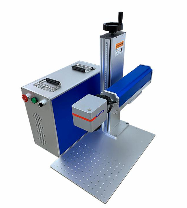 Hydraulic Parts Motor Laser Engraving Machine Label Deep Laser Engraving Machine Feiming Intelligent Fiber Optic Engraving Machine