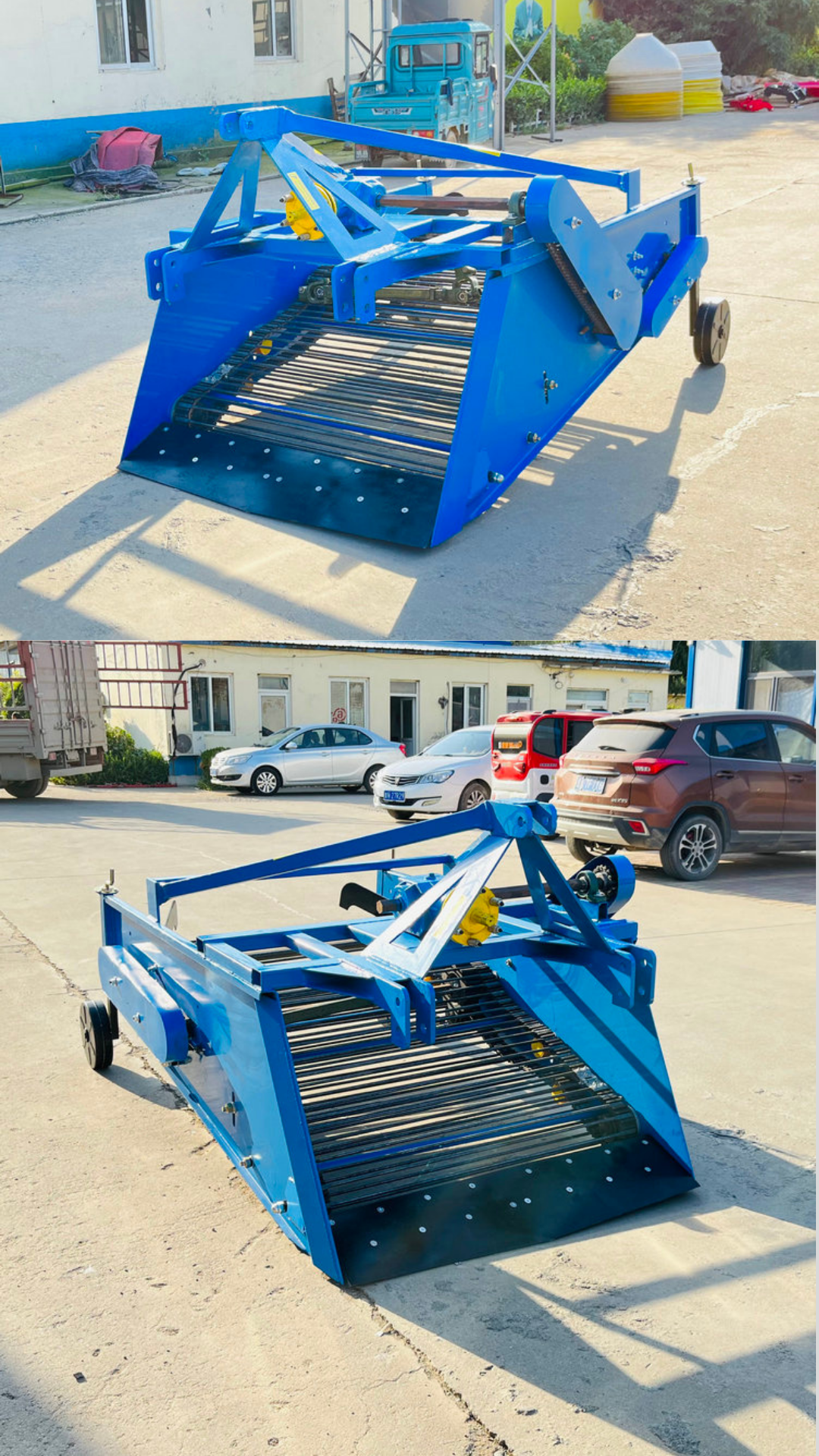 Woming Machinery Traditional Chinese Medicine Harvesting Machine Banlangen, Horseradish, Angelica dahurica, Astragalus membranaceus Harvesting Machine Digging Machine